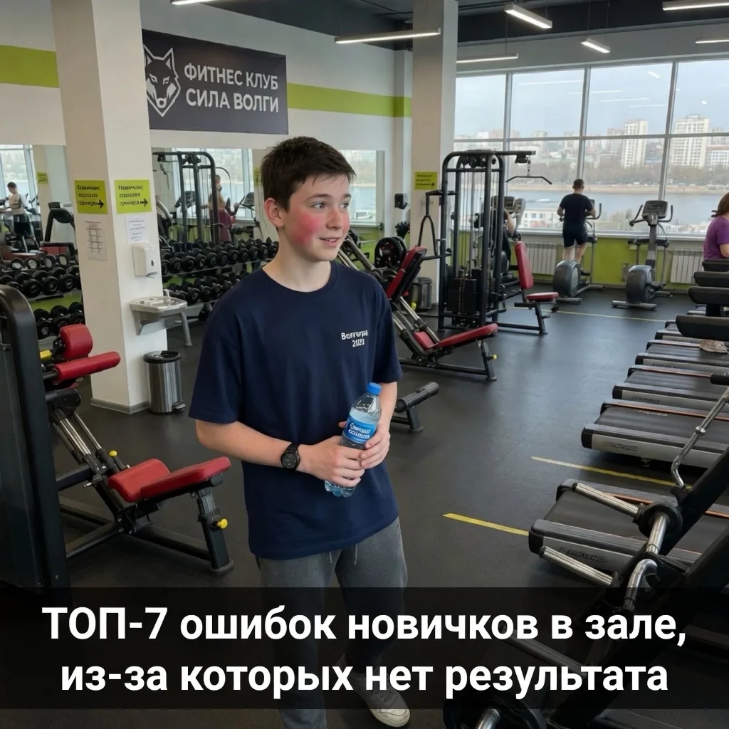 новичок в зале