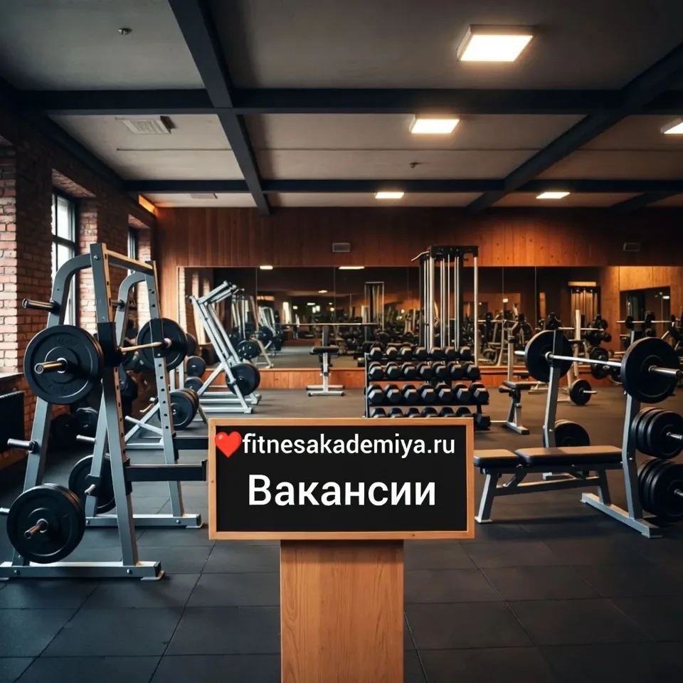 вакансии в фитнес школу